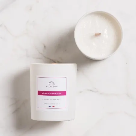 Bougie Parfumée Violette Framboise
