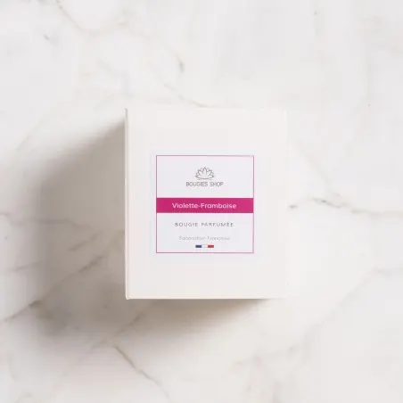 Bougie Parfumée Violette Framboise 2